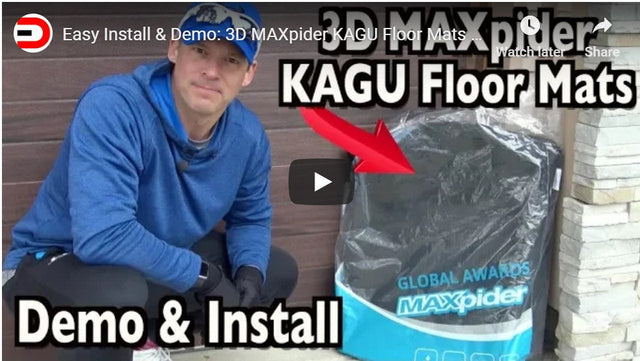 Easy Install & Demo: Jeep SUV 3D KAGU Floor Mats on Everyman Driver