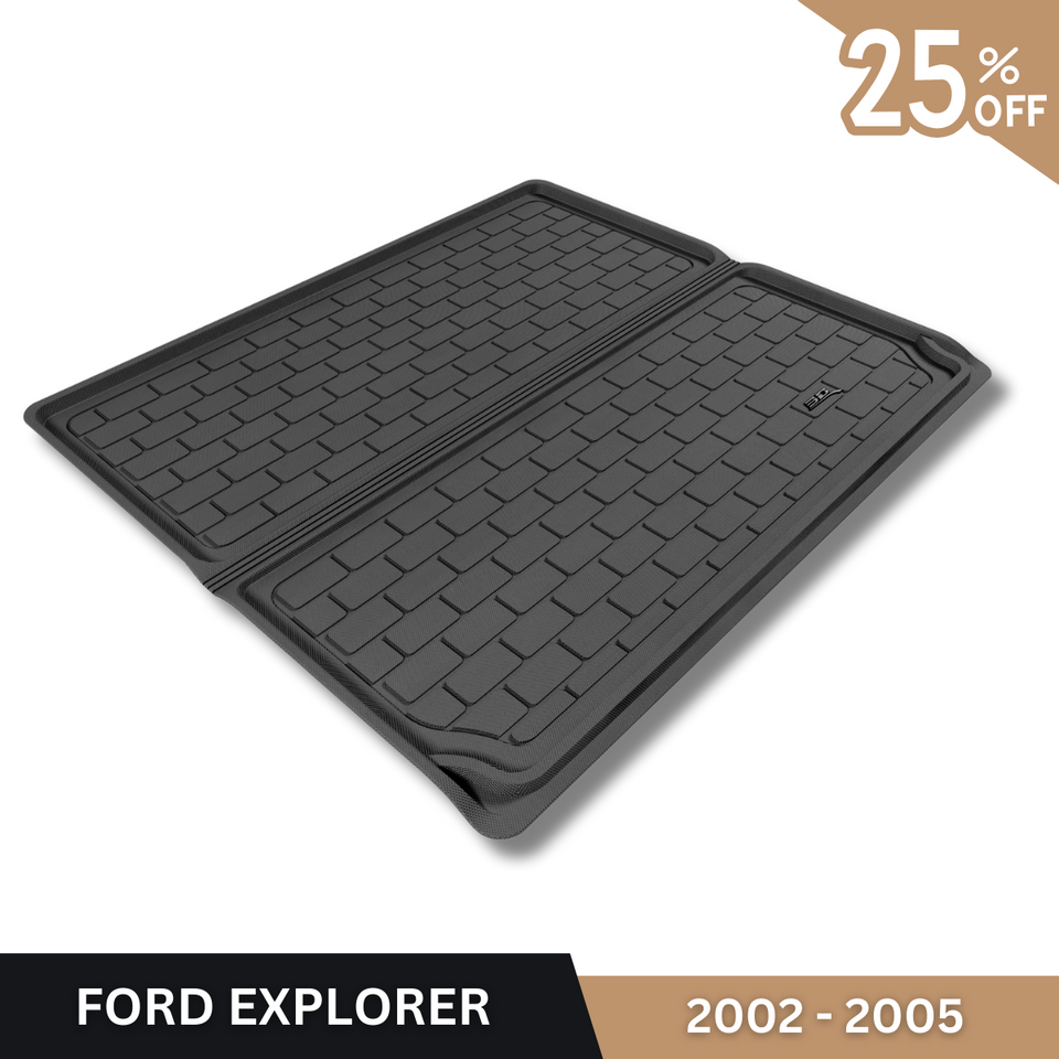 FORD EXPLORER BLACK CARGO LINER (STOWABLE) 2002-2005