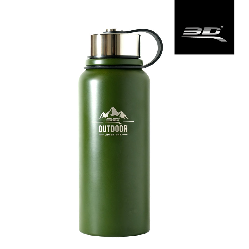 3D Green Thermal Bottle