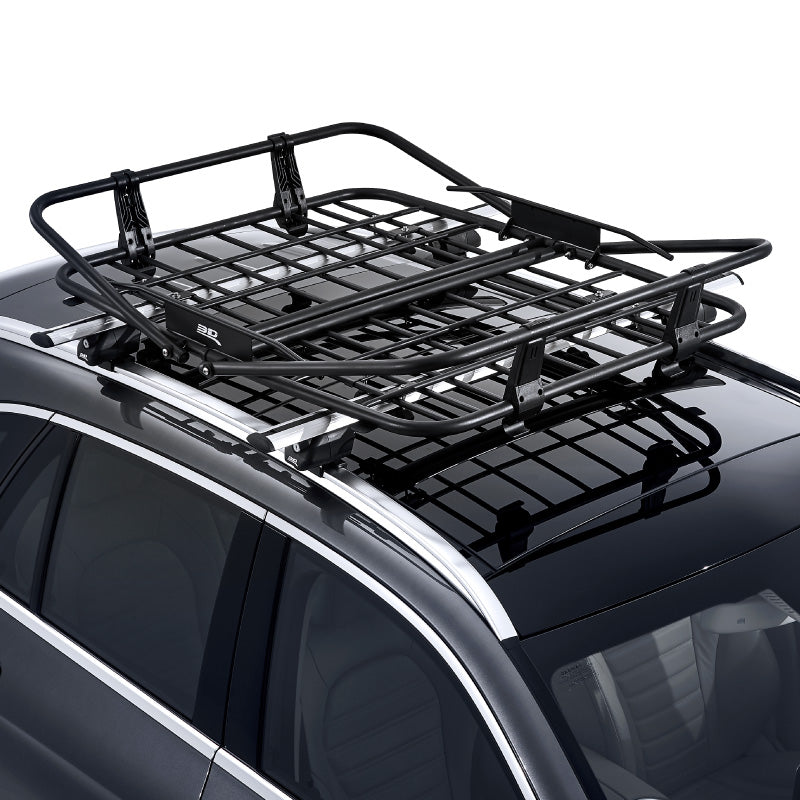 Car Roof Rails Roof Basket Clamps Roof Rack Basket 51″ X 36″ X