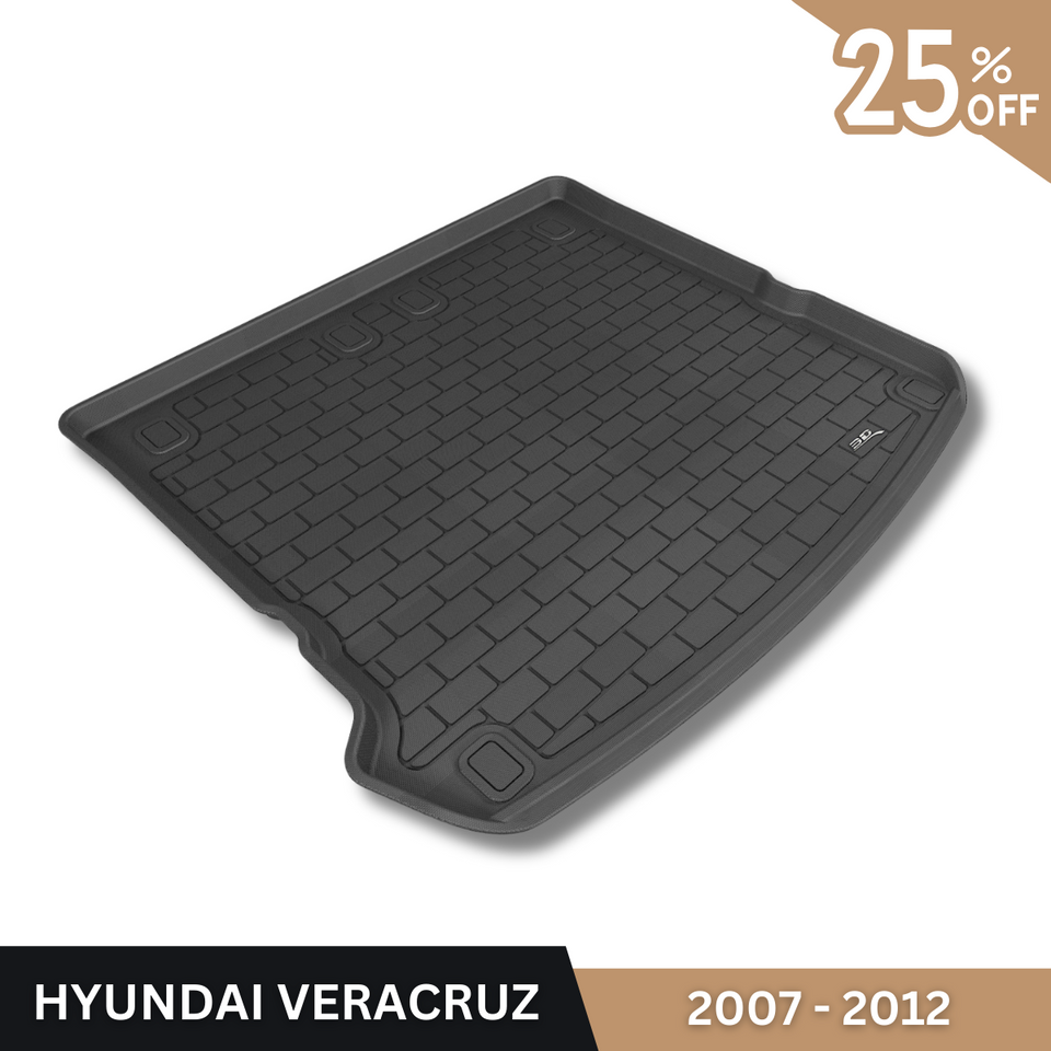 HYUNDAI VERACRUZ BLACK CARGO LINER 2007-2012