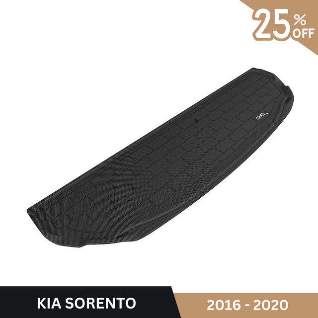 KIA SORENTO BLACK CARGO LINER (BEHIND 3RD ROW) 2016-2020