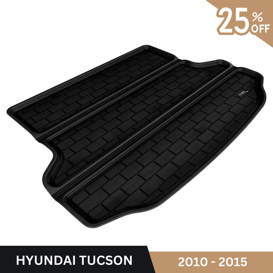 Floor Mats For 2026 Honda Passport - All Weather TPE Rubber Trunk Mat With Backrest Mat, Custom Fit Cargo Liner Set