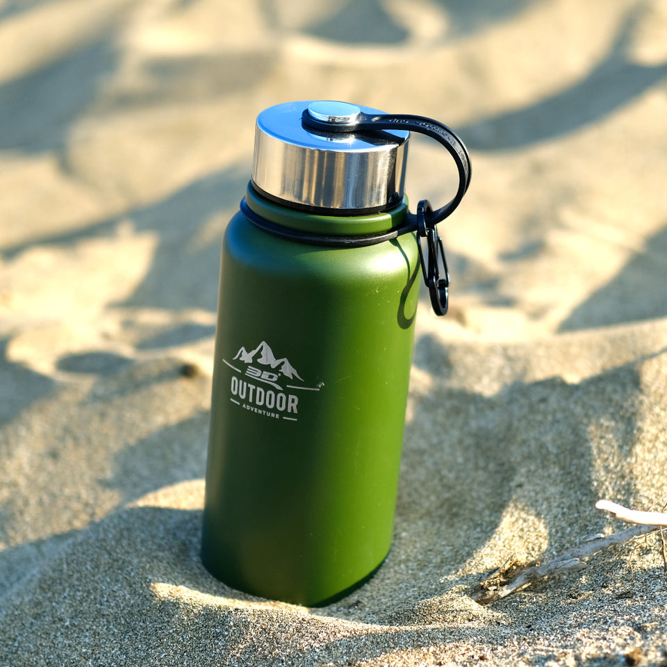 3D Green Thermal Bottle