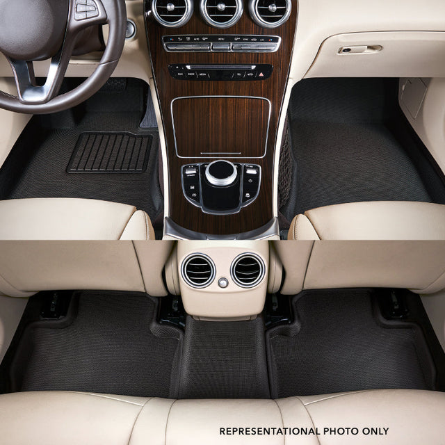 MINI CLUBMAN BLACK FLOOR LINER (2ND ROW) 2008-2014