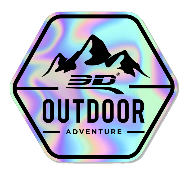 3D Outdoor Holographic Sticker