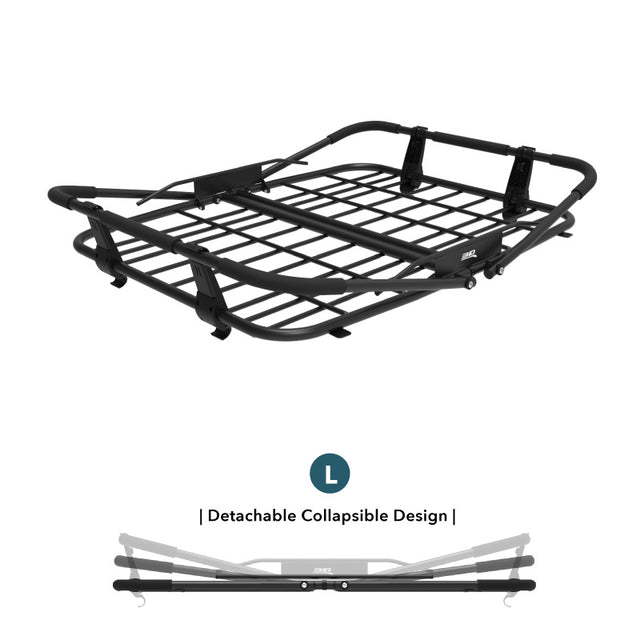 TRANSFORMING CAR ROOF BASKET
